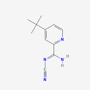 4-(tert-Butyl)-N'-cyanopicolinimidamide