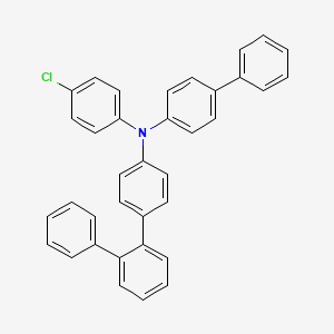 N-([1，1'-Biphenyl]-4-yl)-N-(4-chlorophenyl)-[1，1':2'，1''-terphenyl]-4-amine