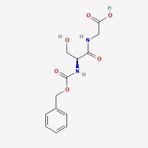 ((Benzyloxy)carbonyl)-L-serylglycine