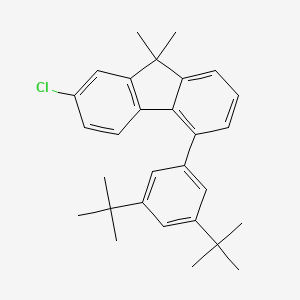 2-Chloro-5-(3，5-di-tert-butylphenyl)-9，9-dimethyl-9H-fluorene