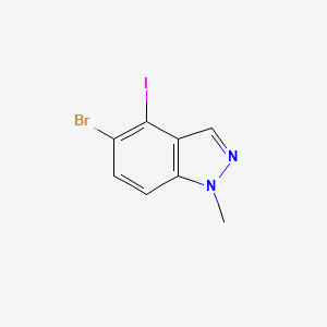 5-Bromo-4-iodo-1-methyl-1H-indazole