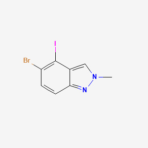 5-Bromo-4-iodo-2-methyl-2H-indazole