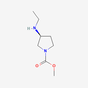 Methyl (S)-3-(ethylamino)pyrrolidine-1-carboxylate