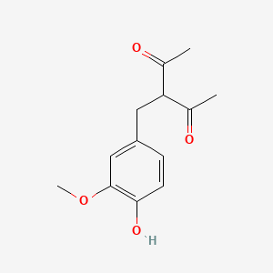 3-(4-Hydroxy-3-methoxybenzyl)pentane-2,4-dione, 99%