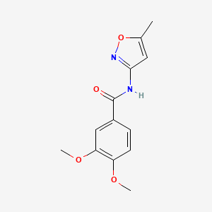 3,4-Dimethoxy-N-(5-methylisoxazol-3-yl)benzamide