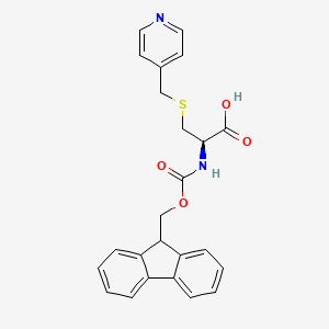 N-(((9H-Fluoren-9-yl)methoxy)carbonyl)-S-(pyridin-4-ylmethyl)-L-cysteine