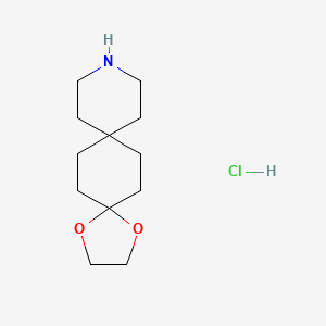 1,4-Dioxa-11-azadispiro[4.2.58.25]pentadecane hydrochloride