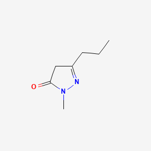 2-Methyl-5-propyl-2,4-dihydro-3H-pyrazol-3-one