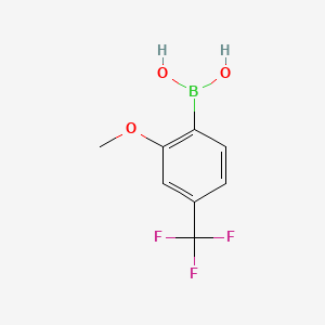(2-Methoxy-4-(trifluoromethyl)phenyl)boronic acid