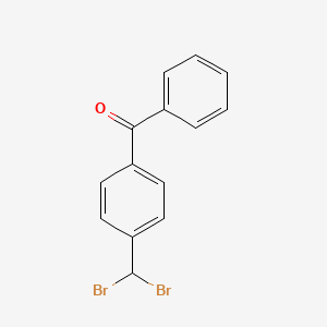 [4-(Dibromomethyl)phenyl]phenylmethanone