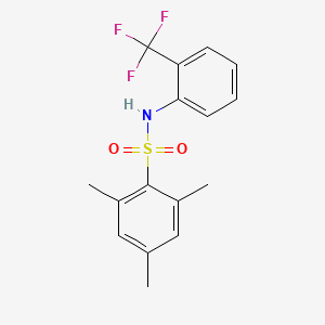 2,4,6-Trimethyl-N-(2-(trifluoromethyl)phenyl)benzenesulfonamide