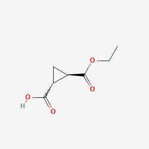 trans-2-(Ethoxycarbonyl)cyclopropanecarboxylic Acid