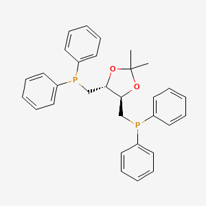 [[(4R,5R)-2,2-Dimethyl-1,3-dioxolane-4,5-diyl]bis(methylene)]bis(diphenylphosphine)
