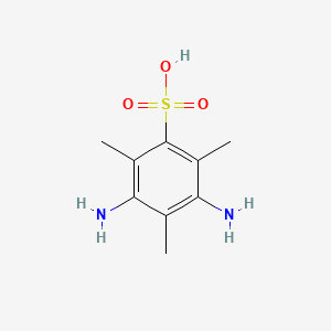 3,5-Diamino-2,4,6-trimethylbenzenesulfonic Acid