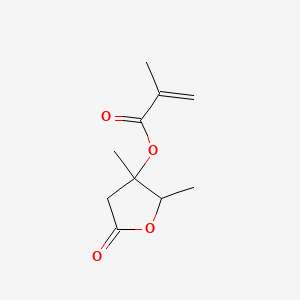 2,3-Dimethyl-5-oxotetrahydrofuran-3-yl methacrylate
