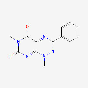 1,6-Dimethyl-3-phenylpyrimido[5,4-e][1,2,4]triazine-5,7(1H,6H)-dione