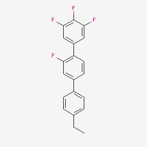 4''-Ethyl-2',3,4,5-tetrafluoro-1,1':4',1''-terphenyl