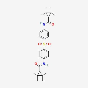 N,N'-(Sulfonylbis(4,1-phenylene))bis(2,2,3,3-tetramethylcyclopropane-1-carboxamide)