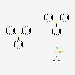 Chlorocyclopentadienylbis(triphenylphosphine)ruthenium(II), 98%