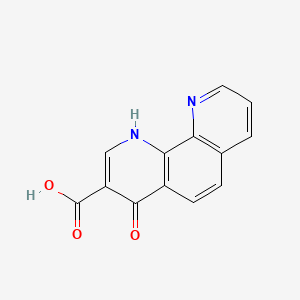 4-Oxo-4,4a-dihydro-1,10-phenanthroline-3-carboxylic acid