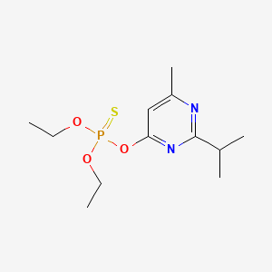 O,O-Diethyl O-(2-isopropyl-6-methylpyrimidin-4-yl) phosphorothioate