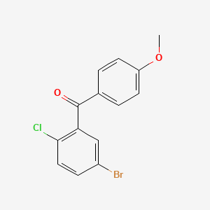 (5-Bromo-2-chlorophenyl)(4-methoxyphenyl)methanone