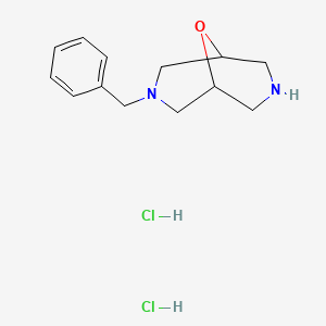 3-Benzyl-9-oxa-3,7-diazabicyclo[3.3.1]nonane Dihydrochloride