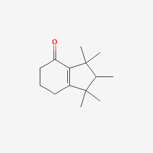 1,2,3,5,6,7-Hexahydro-1,1,2,3,3-pentamethyl-4H-inden-4-one