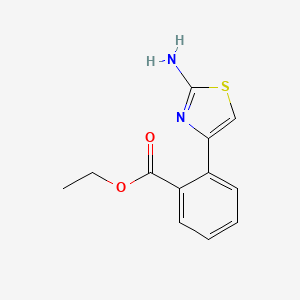 Ethyl 2-(2-amino-1,3-thiazol-4-yl)benzoate