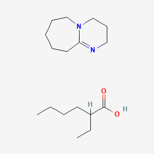 1,8-DIAZABICYCLO[5.4.0]UNDEC-7-ENE, COMPOUND WITH 2-ETHYLHEXANOIC ACID (1:1)