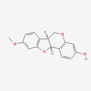 (6aS,11aS)-9-Methoxy-6a,11a-dihydro-6H-benzofuro[3,2-c]chromen-3-ol