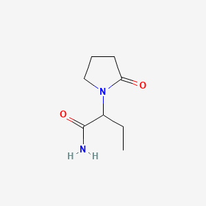 2-(2-Oxopyrrolidin-1-yl)butanamide