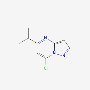 7-Chloro-5-(1-methylethyl)pyrazolo[1，5-a]pyrimidine