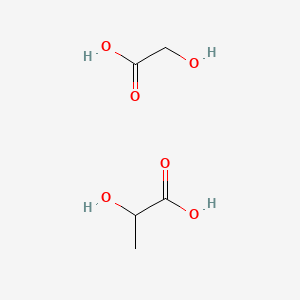 2-Hydroxyacetic acid compound with 2-hydroxypropanoic acid (1:1) homopolymer