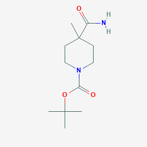 1-Boc-4-methylpiperidine-4-carboxamide