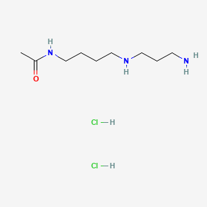 N-(4-((3-Aminopropyl)amino)butyl)acetamide dihydrochloride