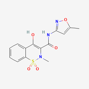 4-Hydroxy-2-methyl-N-(5-methylisoxazol-3-yl)-2H-benzo[e][1,2]thiazine-3-carboxamide 1,1-dioxide