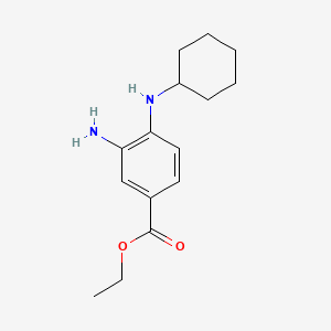 Ethyl 3-amino-4-(cyclohexylamino)benzoate, ≥99%