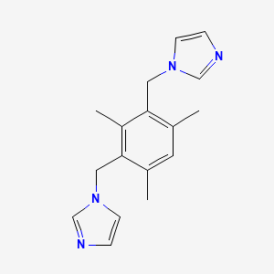 1,1'-((2,4,6-Trimethyl-1,3-phenylene)bis(methylene))bis(1H-imidazole)