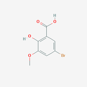 5-Bromo-2-hydroxy-3-methoxybenzoic acid