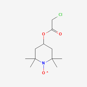 4-[(2-Chloroacetyl)oxy]-2，2，6，6-tetramethyl-1-piperidinyloxy