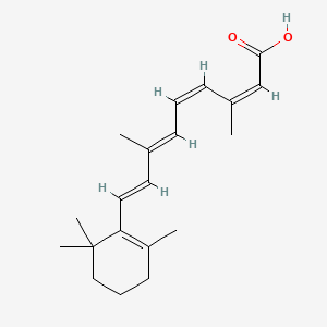 (2Z,4Z,6E,8E)-3,7-Dimethyl-9-(2,6,6-trimethylcyclohex-1-en-1-yl)nona-2,4,6,8-tetraenoic acid