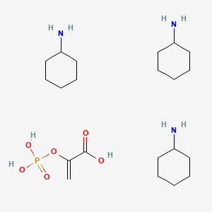 Phosphoenolpyruvic acid tricyclohexylammonium salt
