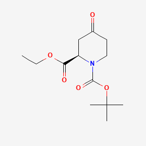 Ethyl (R)-(+)-1-Boc-4-oxopiperidine-2-carboxylate, 95%