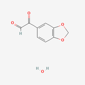 1-(Benzo[d][1,3]dioxol-5-yl)-2,2-dihydroxyethan-1-one