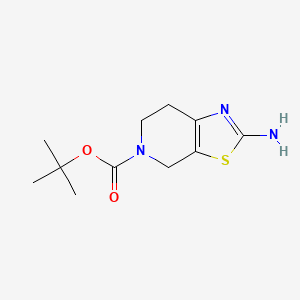 tert-Butyl 2-amino-6,7-dihydro[1,3]thiazolo[5,4-c]pyridine-5(4H)-carboxylate, 97%