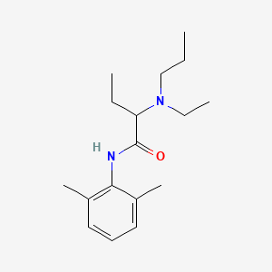 N-(2,6-Dimethylphenyl)-2-(ethyl(propyl)amino)butanamide