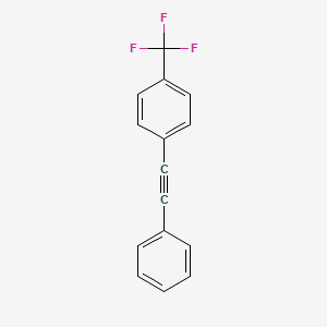 1-(Phenylethynyl)-4-(trifluoromethyl)benzene