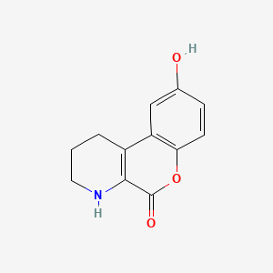 9-Hydroxy-1,2,3,4-tetrahydro-5H-chromeno[3,4-b]pyridin-5-one