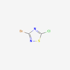 3-Bromo-5-chloro-1,2,4-thiadiazole